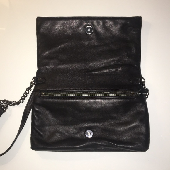 DKNY sequined leather handbag or evening bag - Picture 4 of 5